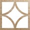 Ekena Millwork Statesman Wood Fretwork Pierced Ceiling Medallion, Red Oak, 34"OD x 21 3/4"ID x 3/8"T CMWP34X34X0375STRO - alternate 1